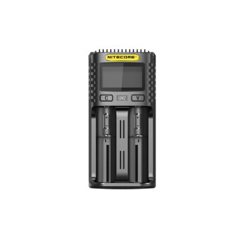 Cargador NITECORE UM2 USB-C de 2 ranuras inteligente