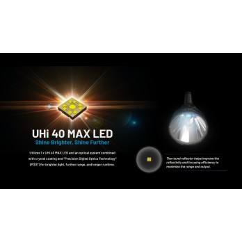 NITECORE MH40 PRO linterna LED largo alcance