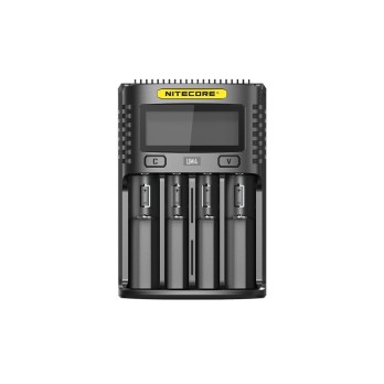 Cargador inteligente Nitecore UM4 4 bahías USB-C