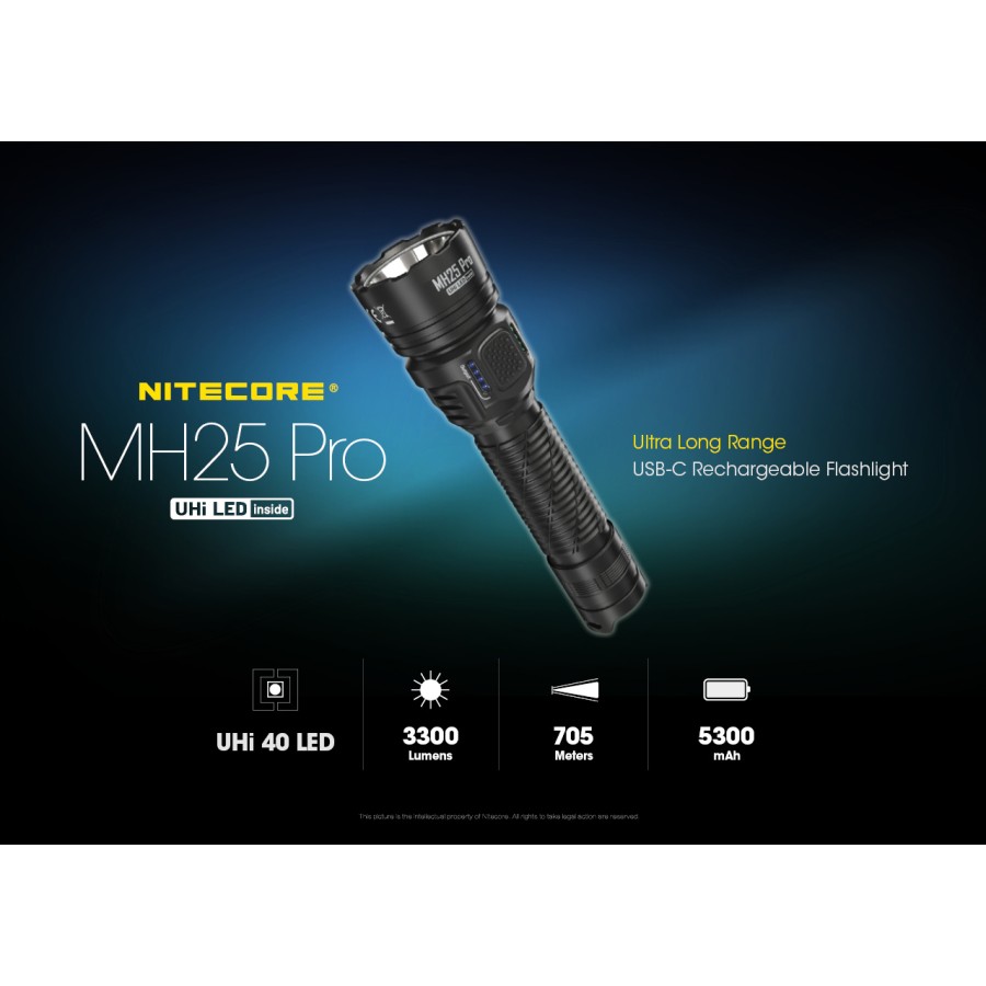 Linterna NITECORE MH25 PRO KIT