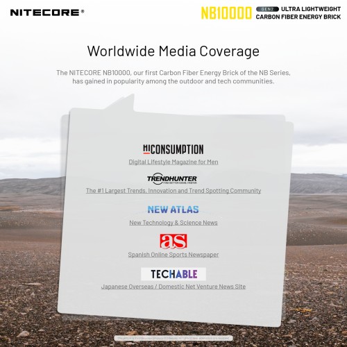 NITECORE NB10000 GEN2  Banco de energía 10000 mAh