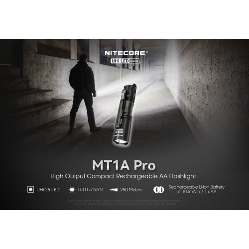 NITECORE MT1A PRO  Flashlight 800 lm