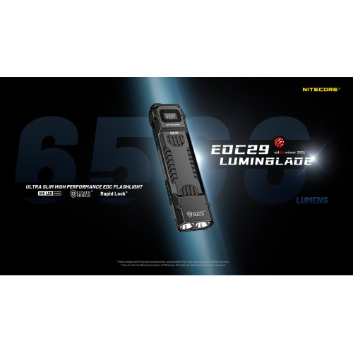 NITECORE EDC29 - 6,500 lm LED Flashlight