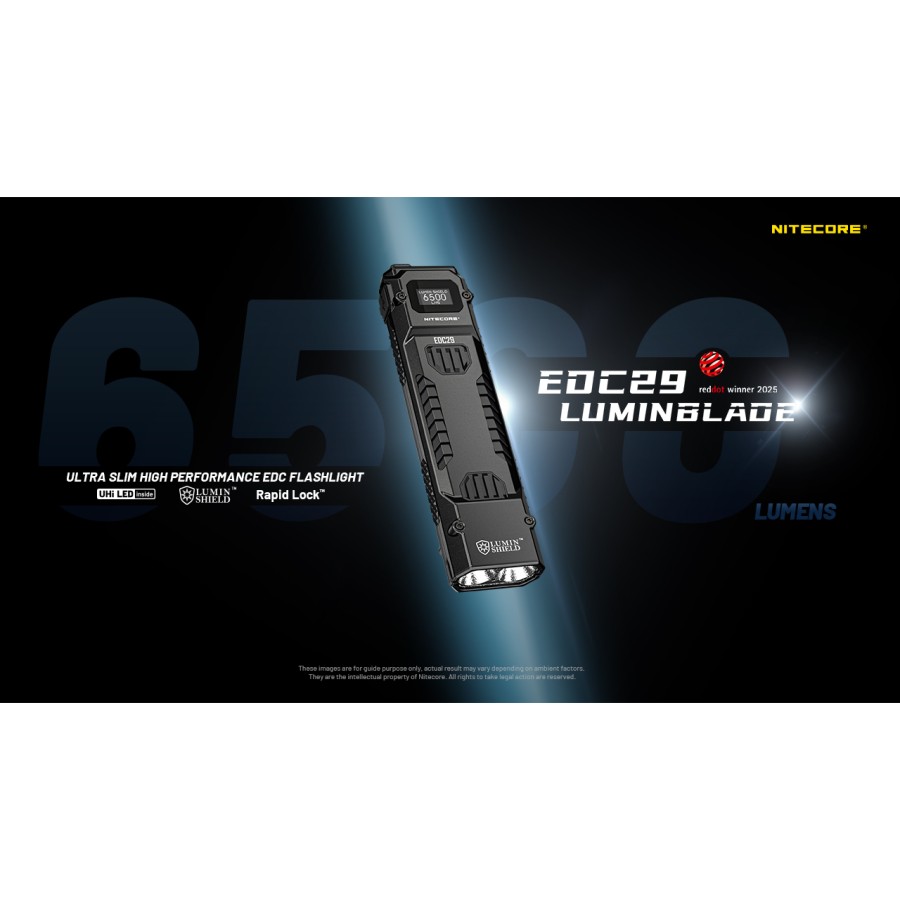 NITECORE EDC29 - 6,500 lm LED Flashlight