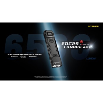 NITECORE EDC29 - Lampe LED 6 500 lm