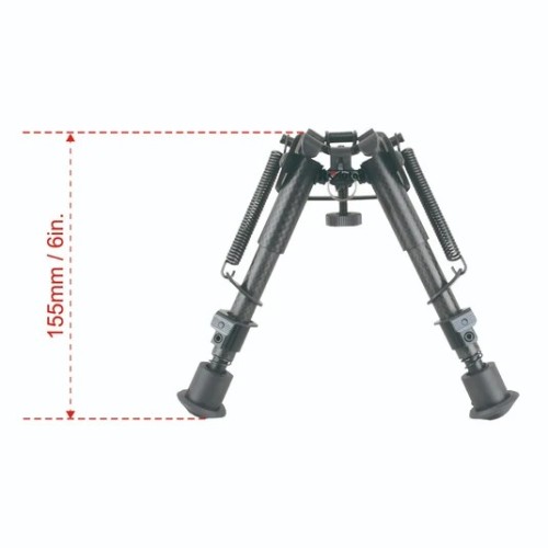 Bipied Carbon Fiber 6-9" RSCFP-06 - Vector Optics