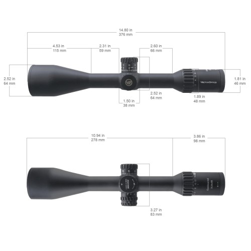 Continental x8 3-24x56 ED Tactical SCOL-T50 (Vector Optics)