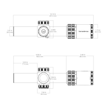 Grizzly 1-6x24i HD (SCOC-50) Vector Optics
