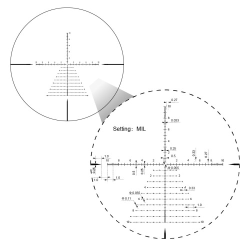 Tauron GenII 3-24x56 ED - Vector Optics Scope