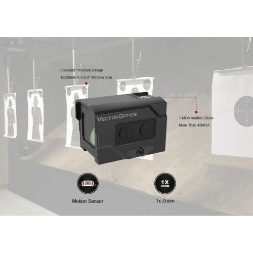Frenzy Plus 1x18x20 (FDE)  Vector Optics