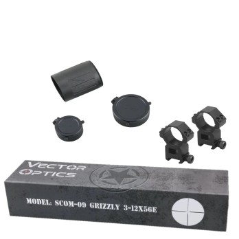 Vector Optics Grizzly 3-12x56 SCOM-09 - Lunette