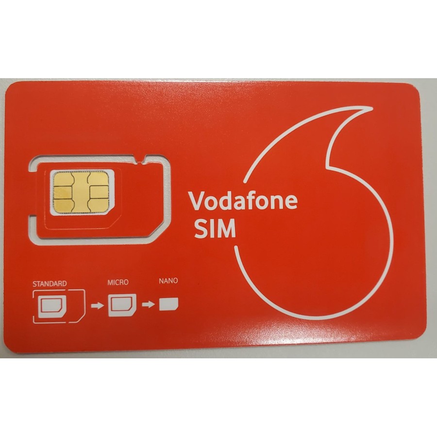 Carte MultiSIM Vodafone annuelle