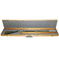 California E Long Gun Wooden Case for Hunting, Shooting, and Reloading Gear