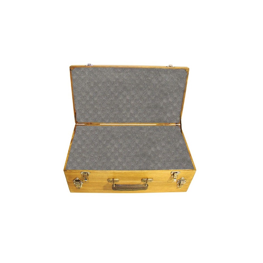 New York Model E Wooden Handgun Case for Shooting and Reloading