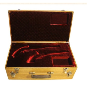 New York T Model Wooden Handgun Case