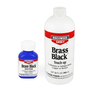 Birchwood Casey Brass Black Metal Touch-Up : Restauration Professionnelle pour Surfaces en Laiton, Cuivre et Bronze