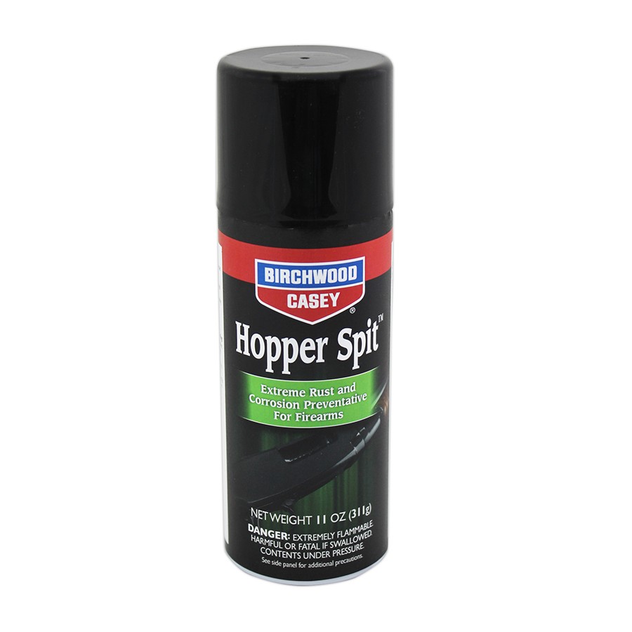 Hopper Spit® Protecteur d'Armes à Feu Birchwood Casey - Aérosol de 325 ml pour Protection des Armes de Tir et de Rechargement