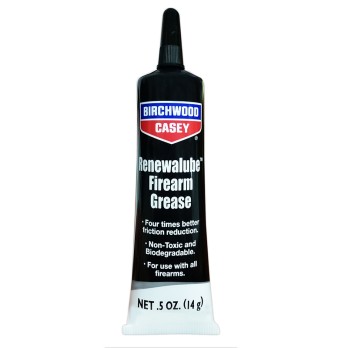 Renewalube Gun Grease by Birchwood Casey, 0.5 oz  Firearms Maintenance and Reloading Lubricant