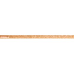 Baguette monobloc 4 mm pour pistolet plastifié