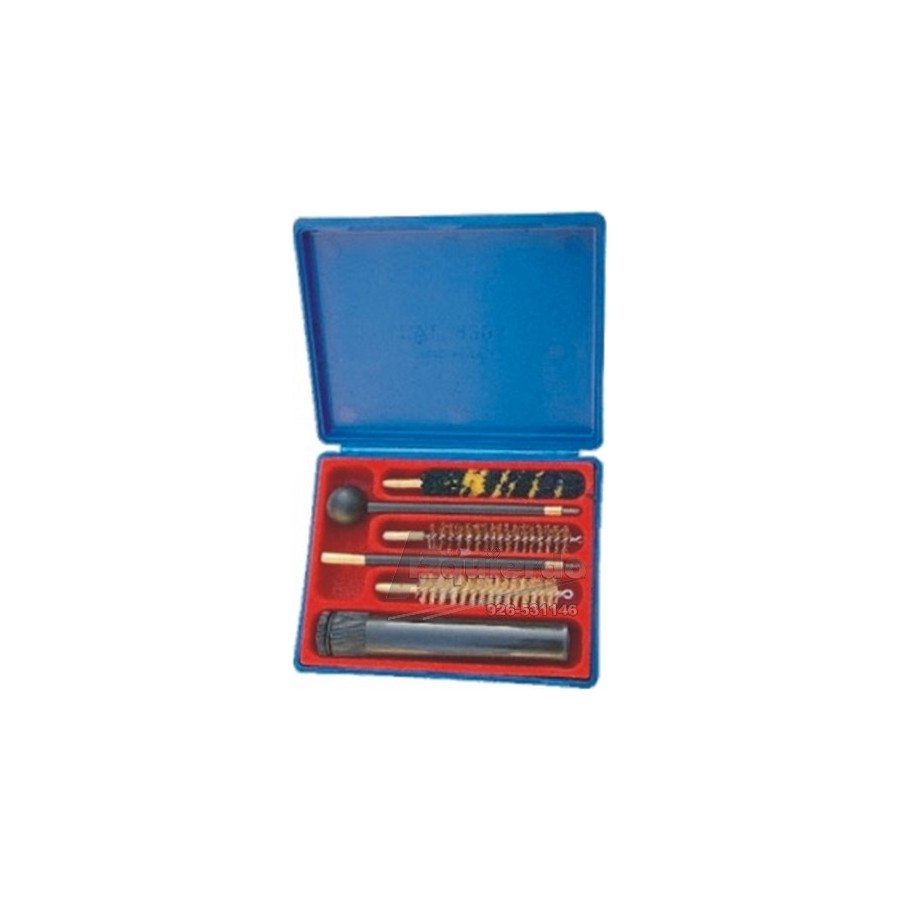 Kit de nettoyage plastique Cal. 4,5 mm Bleu