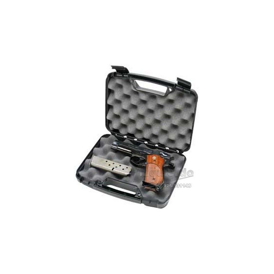 Boîte MTM pour revolver et pistolet 4' noire