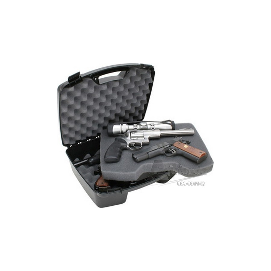 Boîte MTM pour revolver - pistolet 8,5' noire M81140