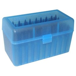 Caja MTM  50 cart. de .17 a 6x47   c. azul