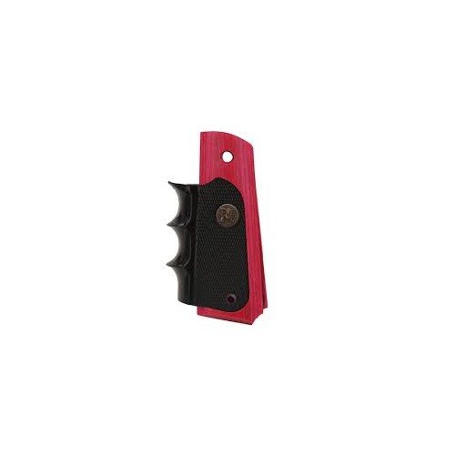 1911 Laminated Rosewood and Rubber Grip with Finger Grooves