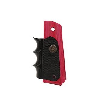 1911 Laminated Rosewood and Rubber Grip with Finger Grooves