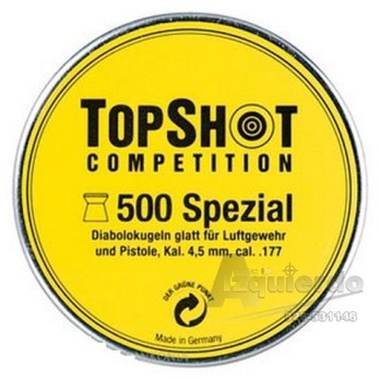 Perdigones TOPSHOT Special. Cal 4.49 (500 un.)