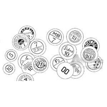 Couvercles Cal. 12 (1000 unités) carton Gualandi