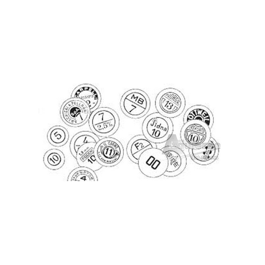 Couvercles Cal. 410 (1000 unités) carton Gualandi