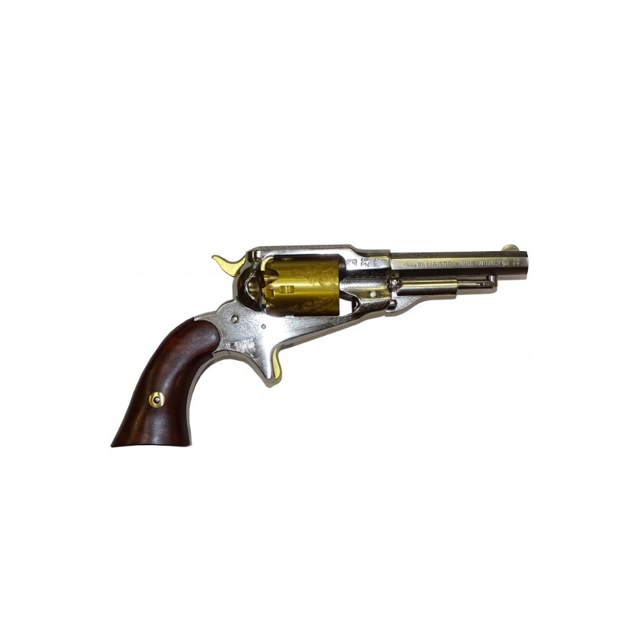 Revolver Pietta Cal.31-3,1/2' Nouveau de Poche Nickel Gravé