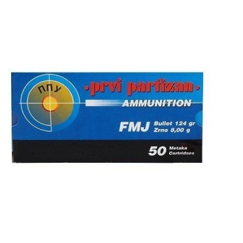 Prvi 7.63 FMJ 85gr (30 Mauser) - cartuchos