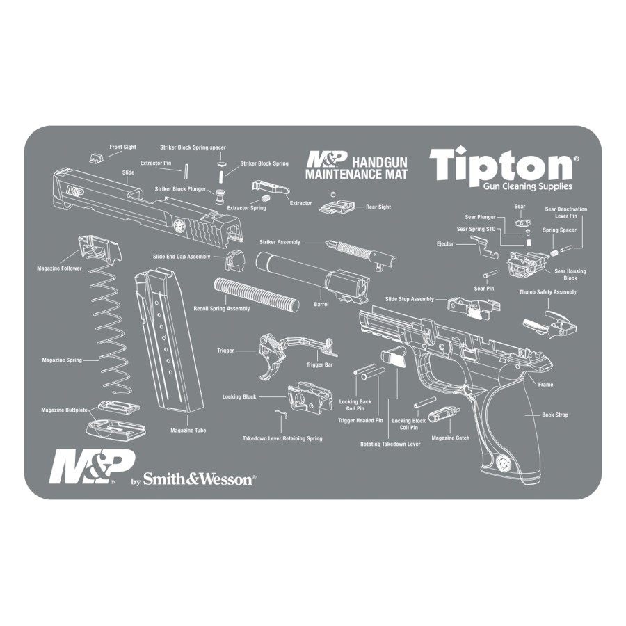 Tapis d'entretien Tipton pour M&P de S&W