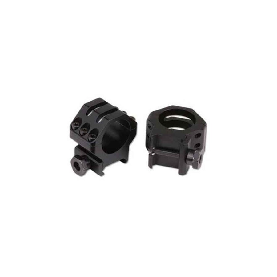 Tactical 30mm Picatinny Low Profile 6-Hole Scope Rings