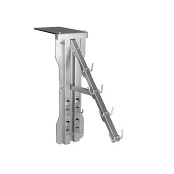 Support extérieur long pour armurerie