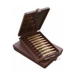 Caja bolsillo de 18 para calibre 9p- 38 S.A -380AC