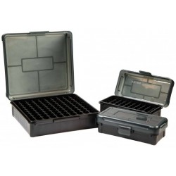 Boîte Frankford à charnière pour rechargement 100 cartouches Cal.44SP-44RM-45LC (1007)