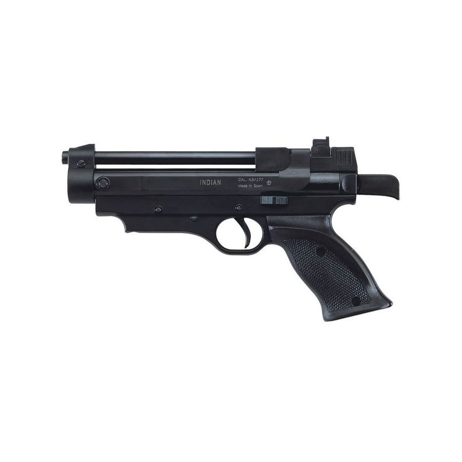 Pistolet à Air Comprimé Indian Black Cal. 4,5 / .177