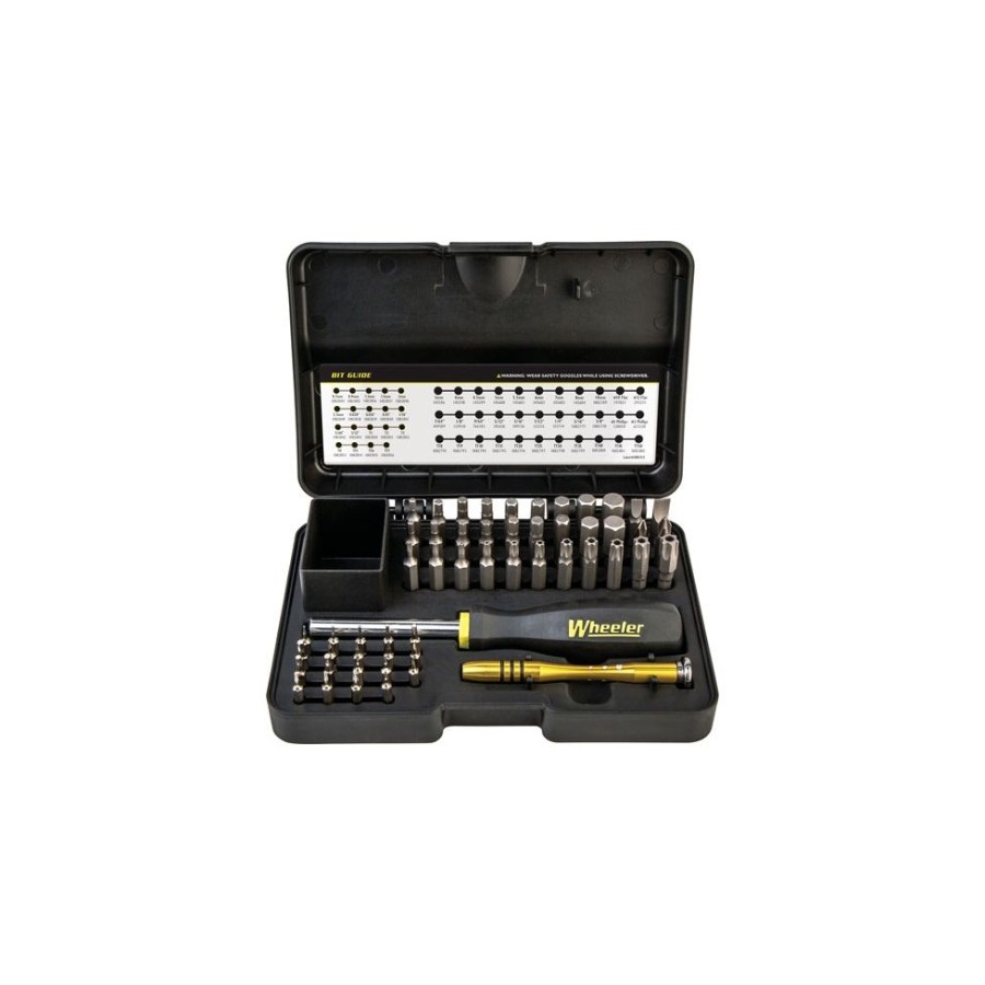 Wheeler Screwdriver and 55-Piece Reloading and Shooting Accessories Kit