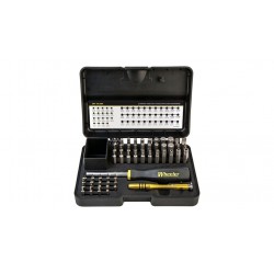 Destornillador Wheeler y accesorios 55 piezas