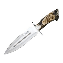 Cuchillo Tallado A Mano P/ Ciervo H/ 26 Cm Joker