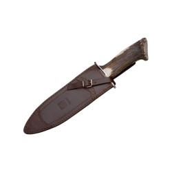 Cuchillo Tallado A Mano P/ Ciervo H/ 26 Cm Joker
