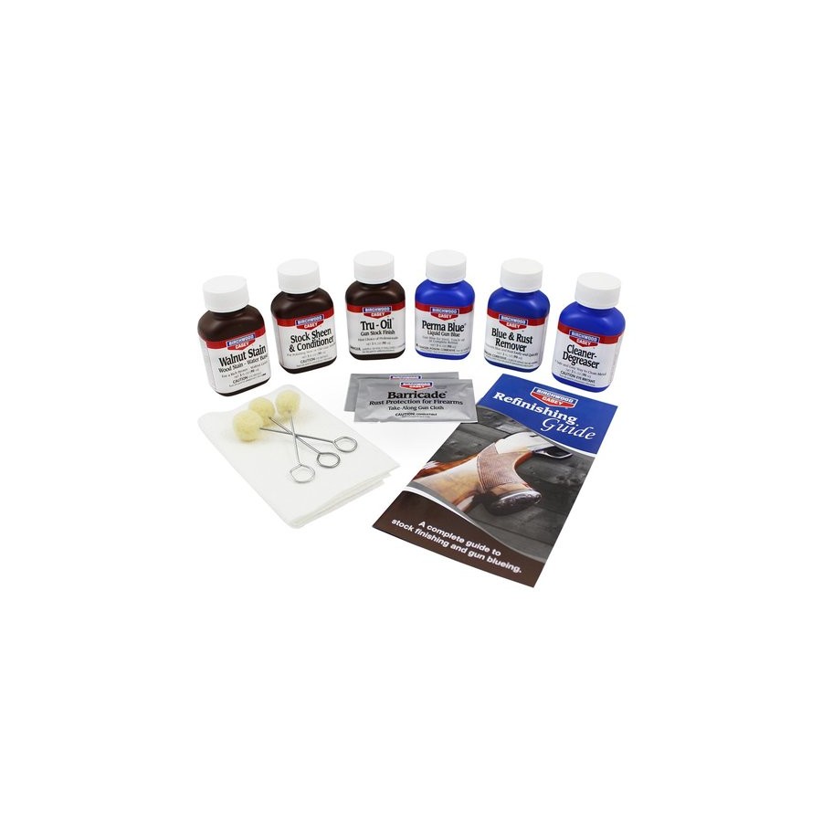 Birchwood Casey Deluxe Perma Blue® and Tru-Oil® Firearm Finishing Kit